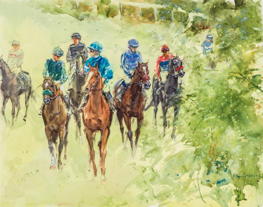 Lot 139: ‘Spring,’ by Sandra Oppegard