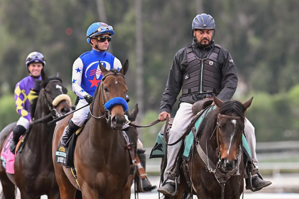 San Diego Handicap winner Nysos (Eclipse Sportswire)
