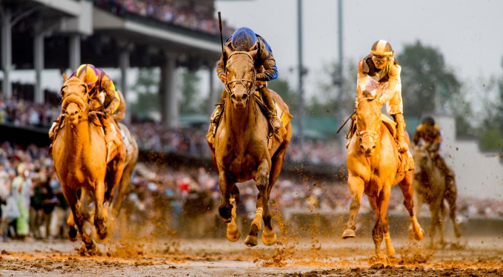 Kentucky Derby and Belmont Stakes winner Sovereignty. (Eclipse Sportswire)