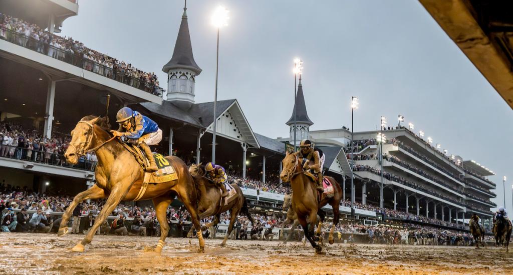 Kentucky Derby and Belmont Stakes winner Sovereignty. (Eclipse Sportswire)