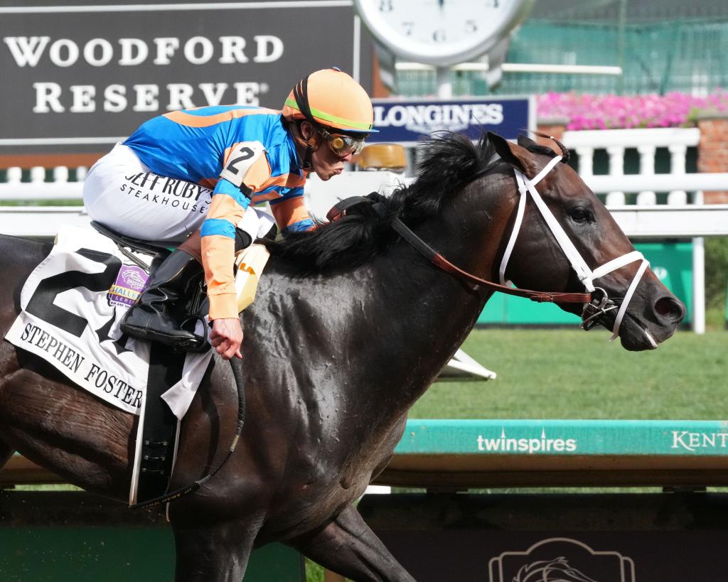 Stephen Foster Stakes winner Mindframe (Coady Media)