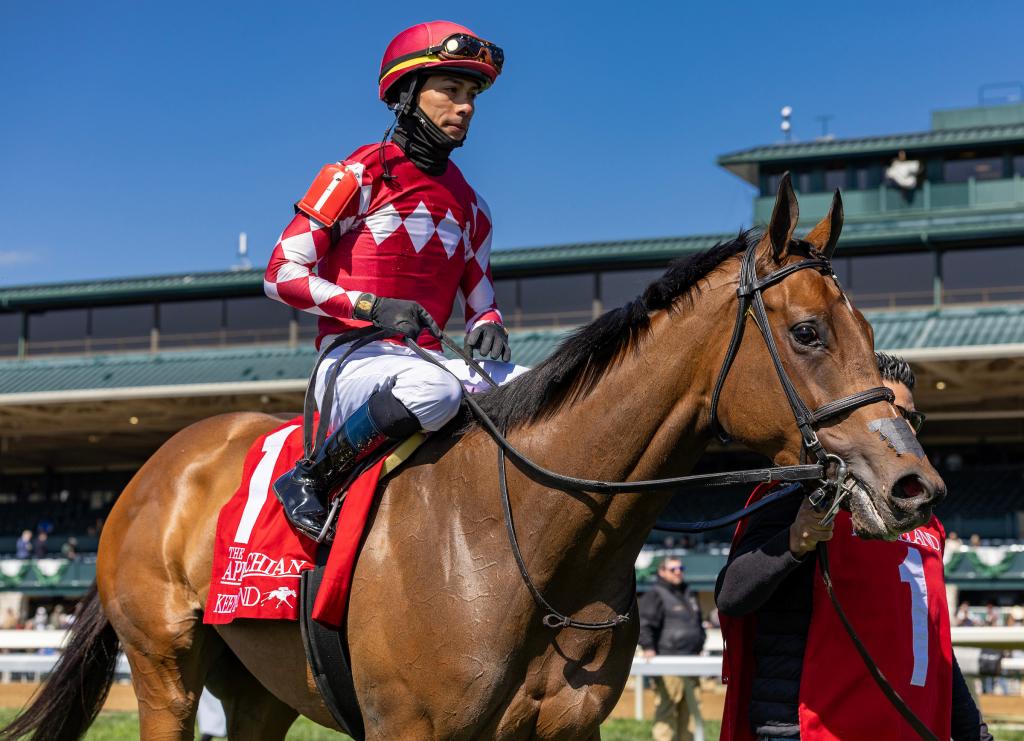 Alabama Stakes winner Nitrogen (Eclipse Sportswire)