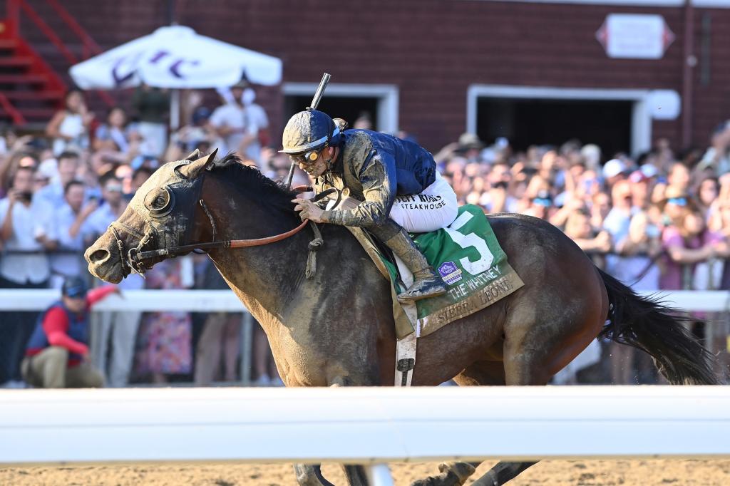 Defending Breeders’ Cup Classic winner and Whitney Stakes winner Sierra Leone (Angelo Lieto/NYRA)