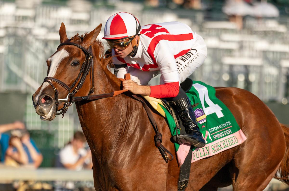 Fully Subscribed, Breeders' Cup Distaff, Keeneland, horse racing, America's Best Racing, ABR Fully Subscribed, Breeders' Cup Distaff, Keeneland, horse racing, America's Best Racing, ABR