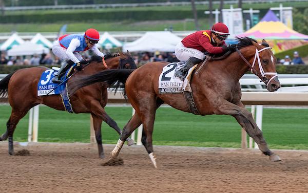 Journbalism, San Felipe Stakes, Preakness Stakes, Haskell Stakes, America's Best Racing, ABR, horse racing