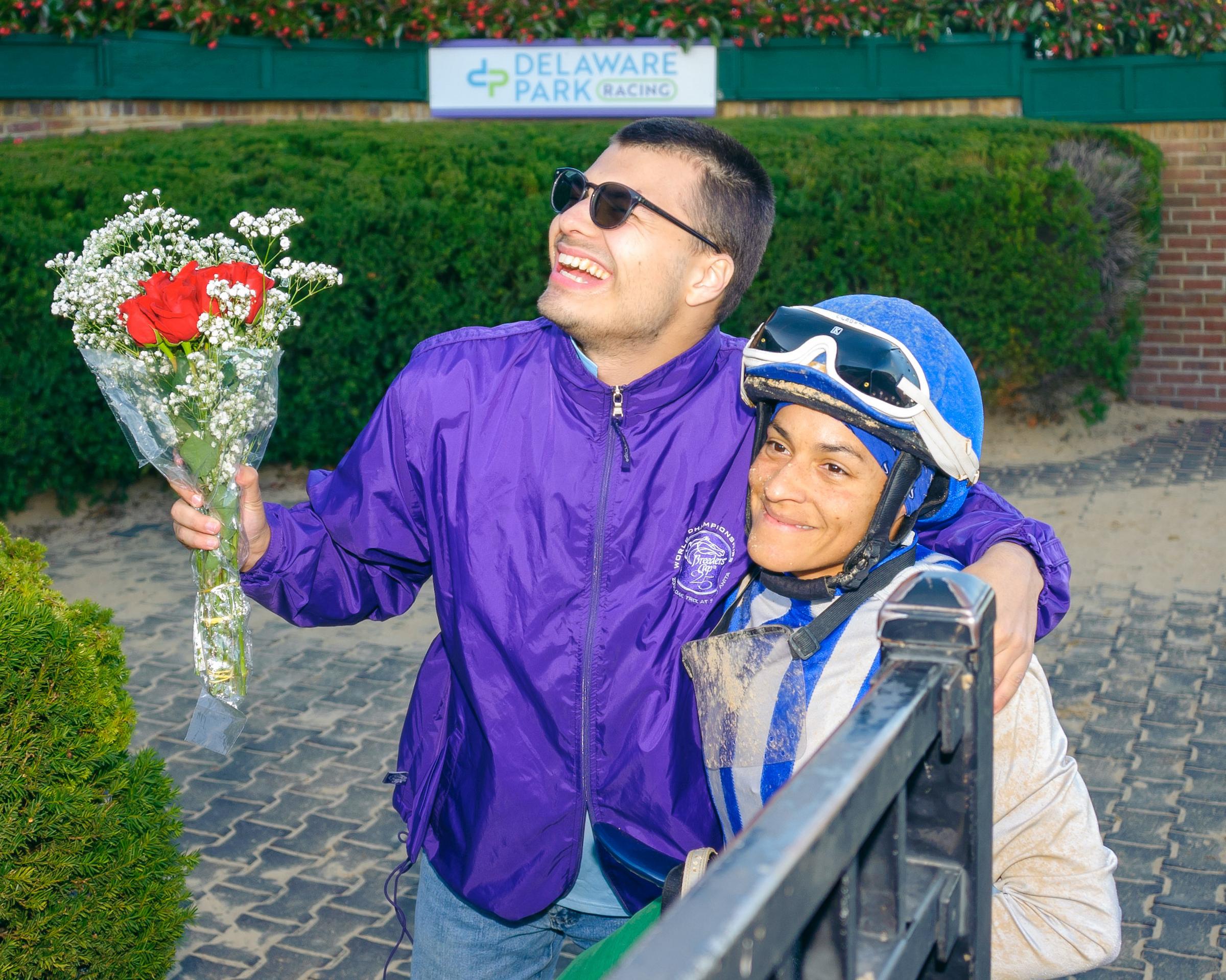 Carol Cedeno, Delaware Park, Hoofprints, Inc., Matt Halter, America's Best Racing, horse racing, ABR