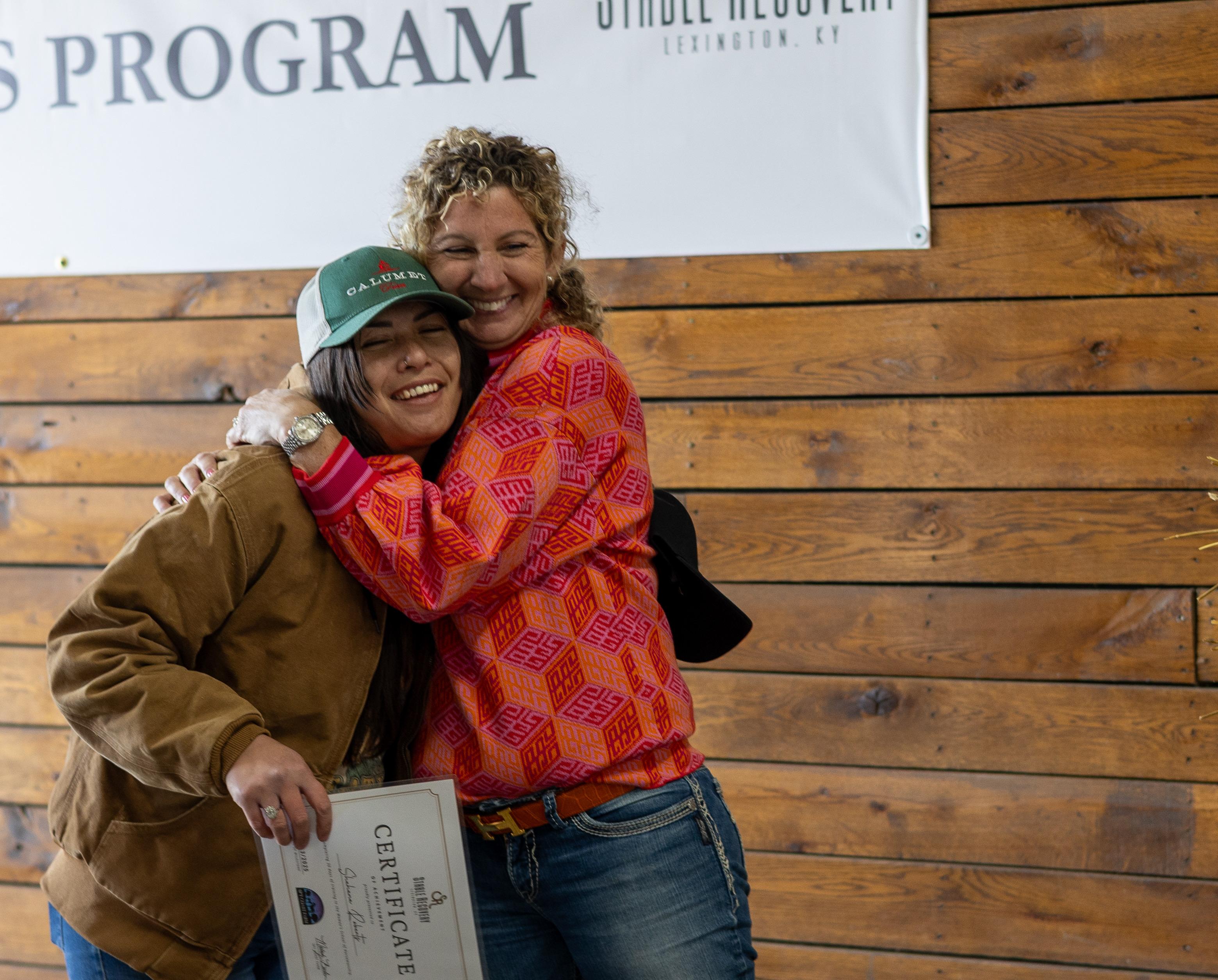 Stable Recovery, Spy Coast Farm, women's program, Lisa Lourie, Modesty Burleson, Christian Countzler, Frank Taylor, Katie Silvers, America's Best Racing, horse racing, ABR Stable Recovery, Spy Coast Farm, women's program, Lisa Lourie, Modesty Burleson, Christian Countzler, Frank Taylor, Katie Silvers, America's Best Racing, horse racing, ABR