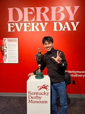 Takuya Nakano, Wonder Dean, Triple Crown, Kentucky Derby, Churchill Downs, horse racing, America's Best Racing, ABR