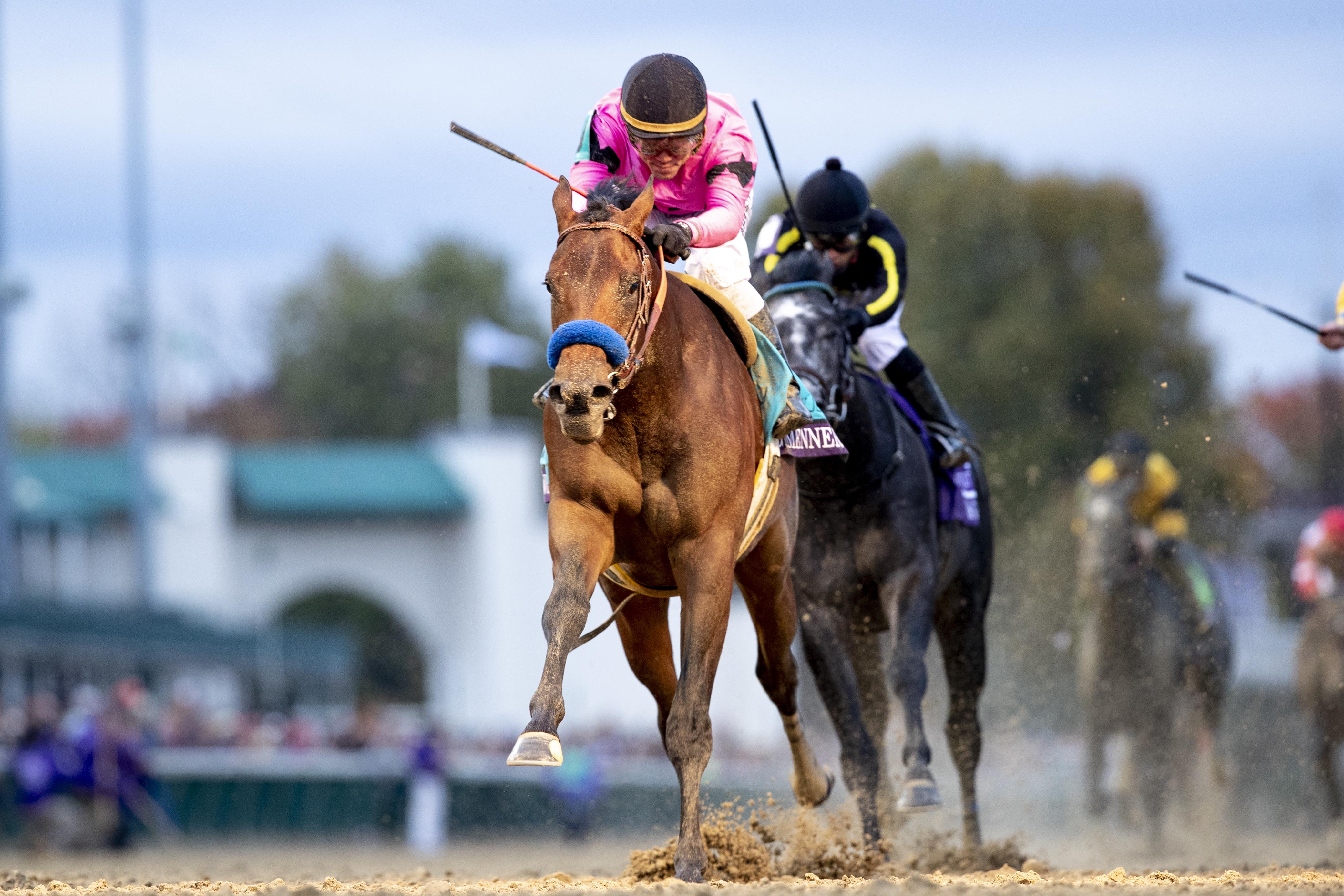 Game Winner is victorious in the Juvenile.