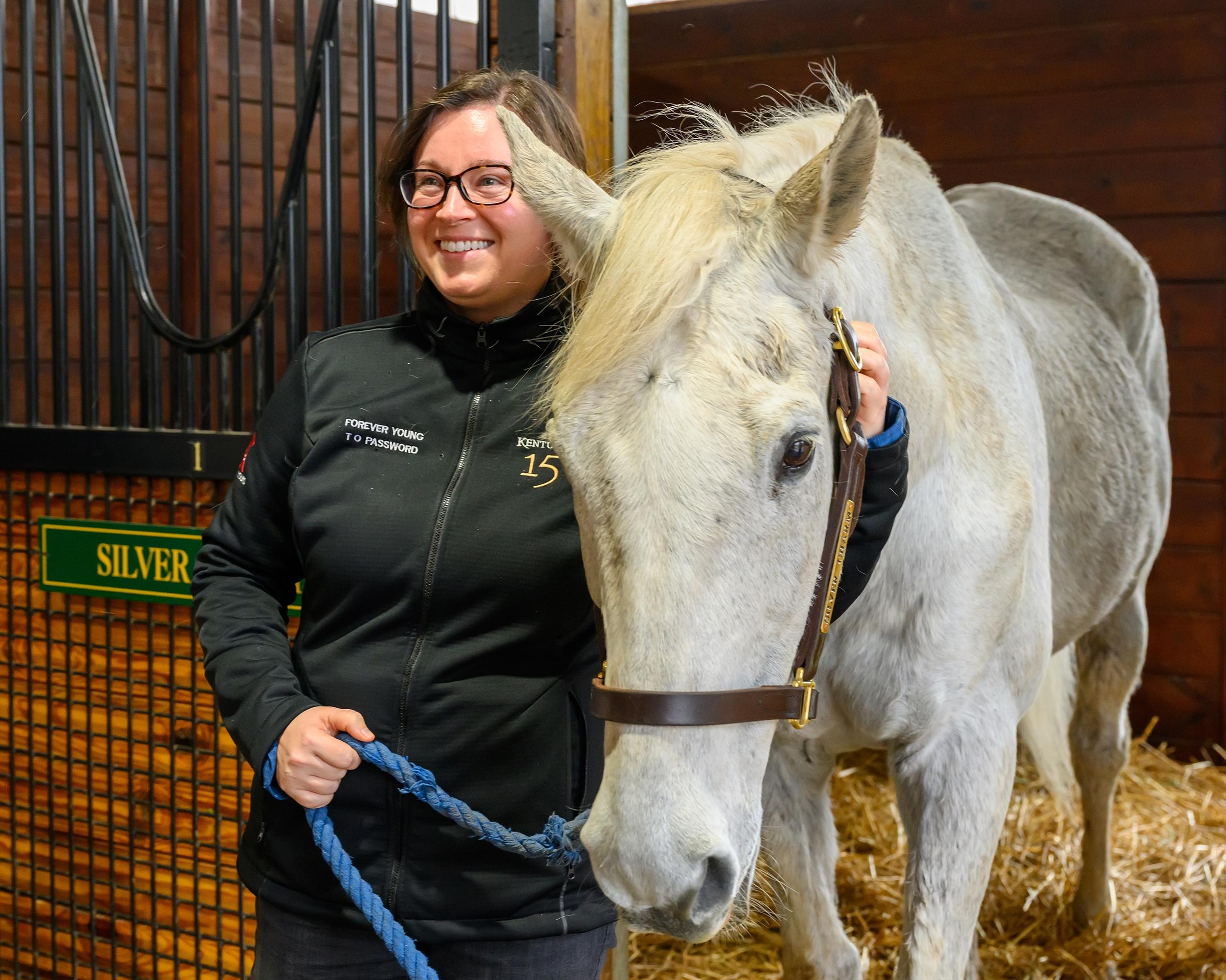 Kate Hunter, Silver Charm, Japan, JRA, Forever Young, Del Mar, Breeders' Cup Classic, America's Best Racing, horse racing, ABR Kate Hunter, Silver Charm, Japan, JRA, Forever Young, Del Mar, Breeders' Cup Classic, America's Best Racing, horse racing, ABR