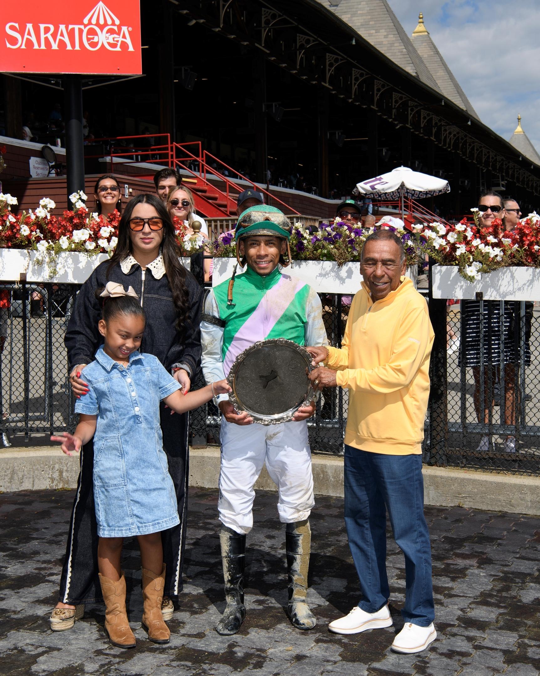 Manny Franco, Saratoga Race Course, horse racing, America's Best Racing, ABR Manny Franco, Saratoga Race Course, horse racing, America's Best Racing, ABR