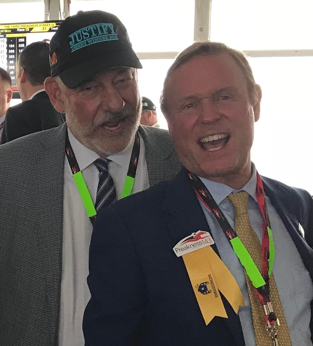 Mara and Starlight's Jack Wolf at the Preakness
