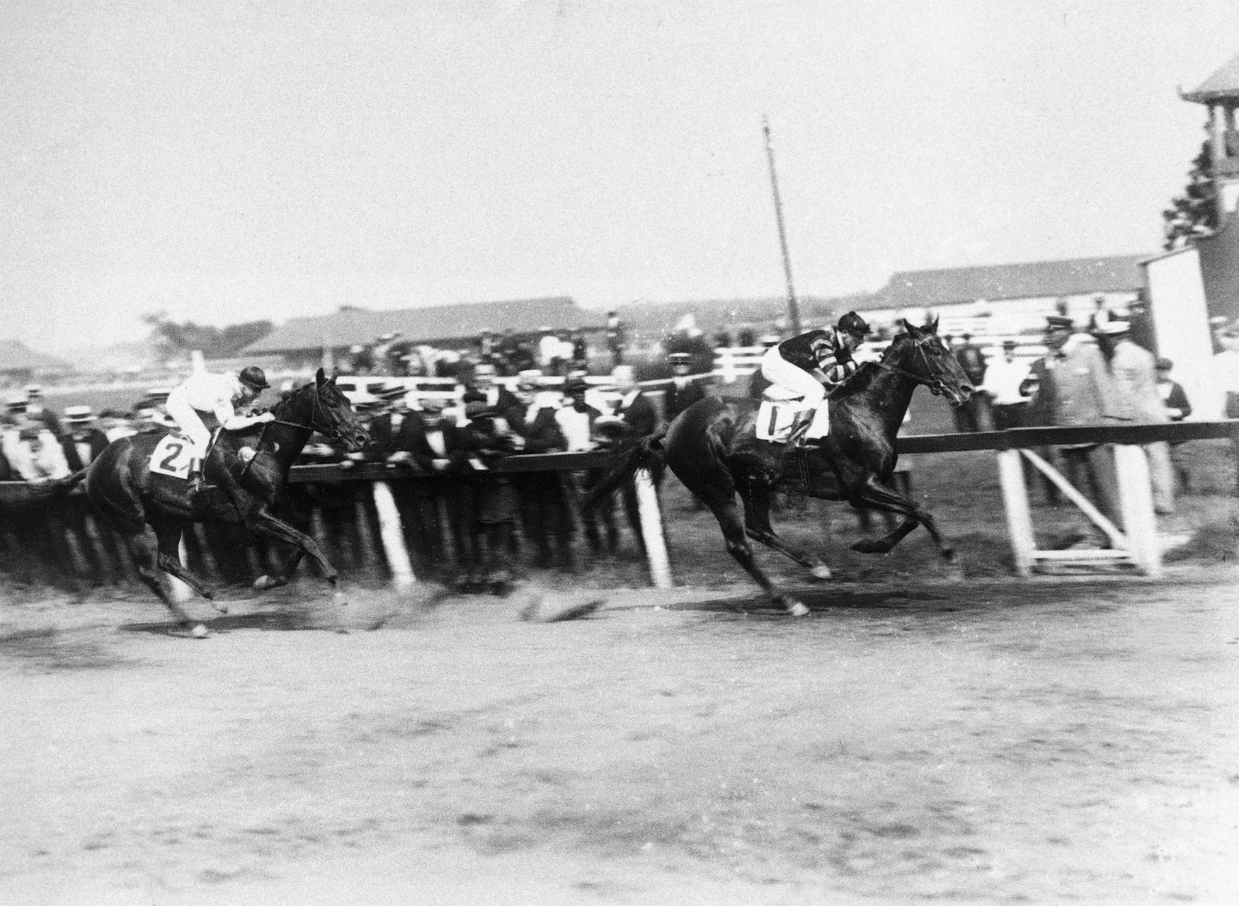 Man o' War, John P. Grier, 1920 Dwyer, Aqueduct, America's Best Racing, horse racing, ABR Man o' War, John P. Grier, 1920 Dwyer, Aqueduct, America's Best Racing, horse racing, ABR