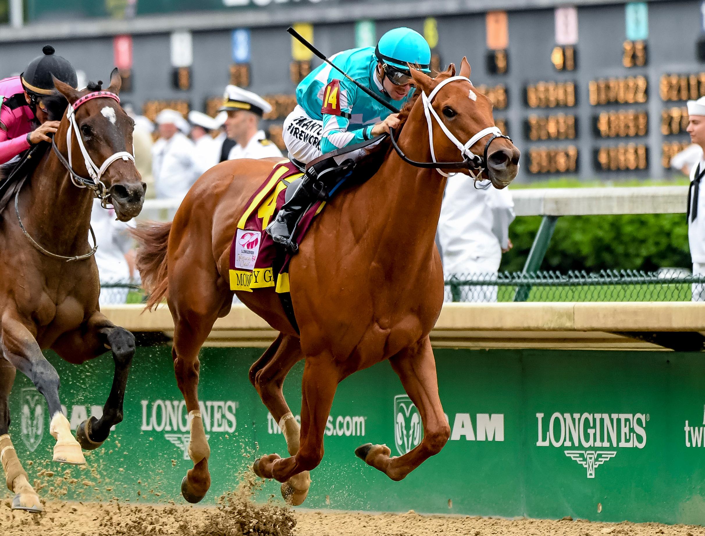 Monomoy Girl wins the Kentucky Oaks
