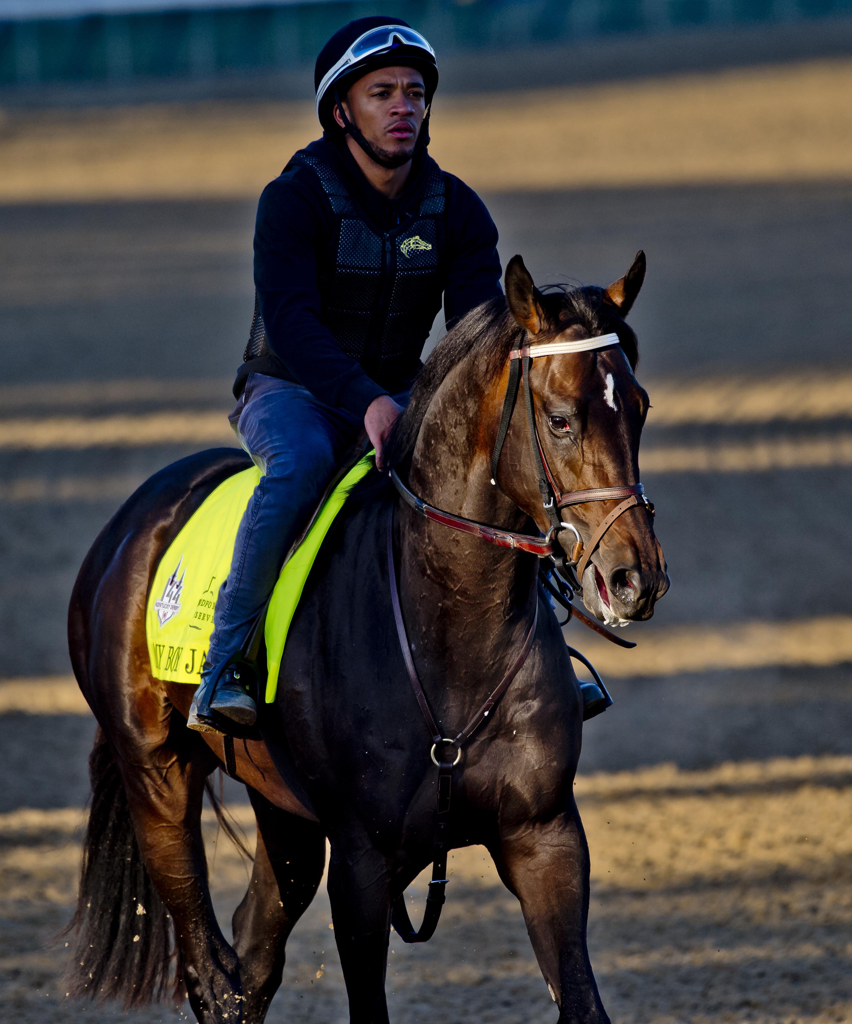 My Boy Jack, Kentucky Derby training