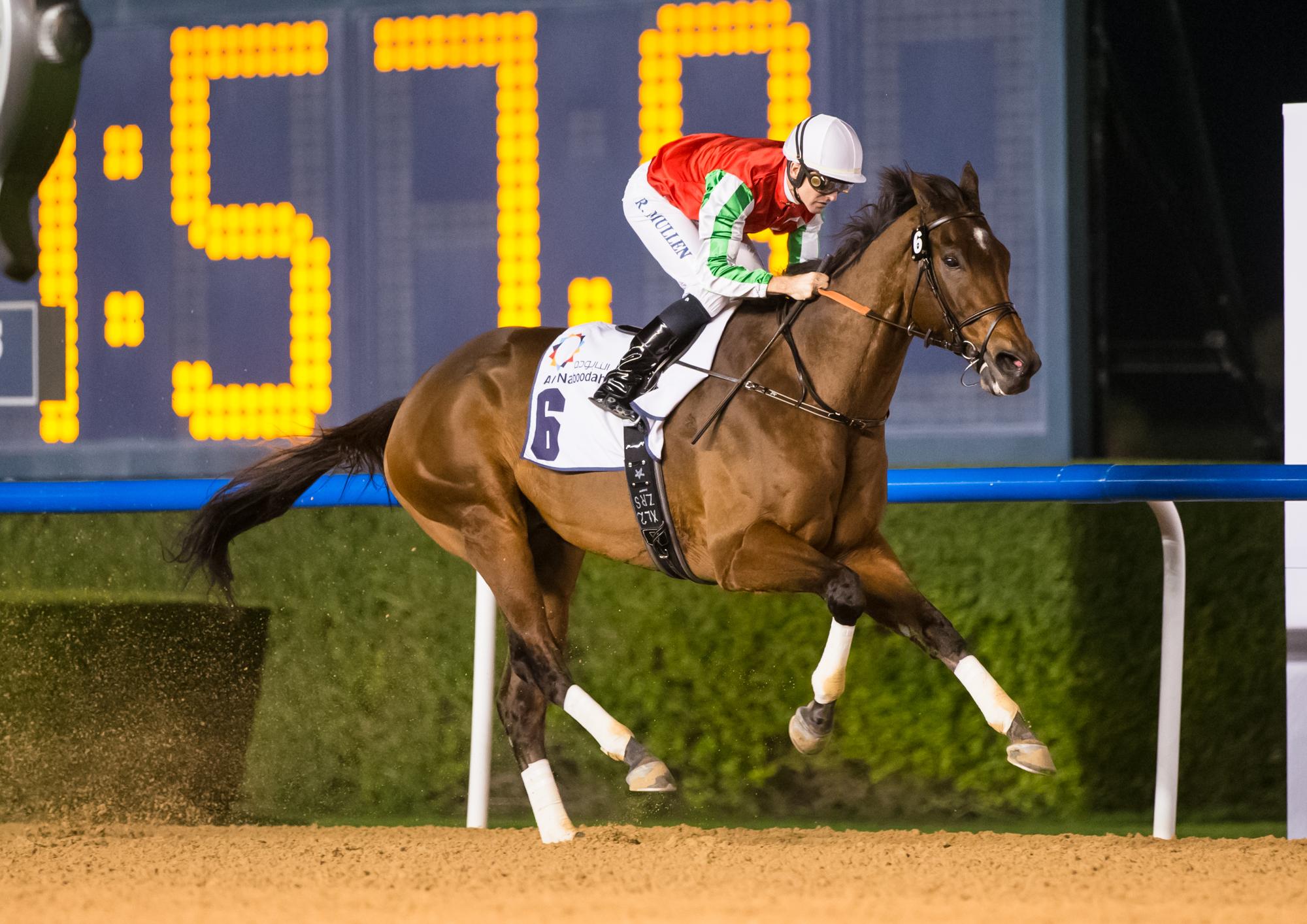 North America wins the Al Maktoum Challenge Round 2. (Dubai Racing Club/Erika Rasmussen) North America wins the Al Maktoum Challenge Round 2