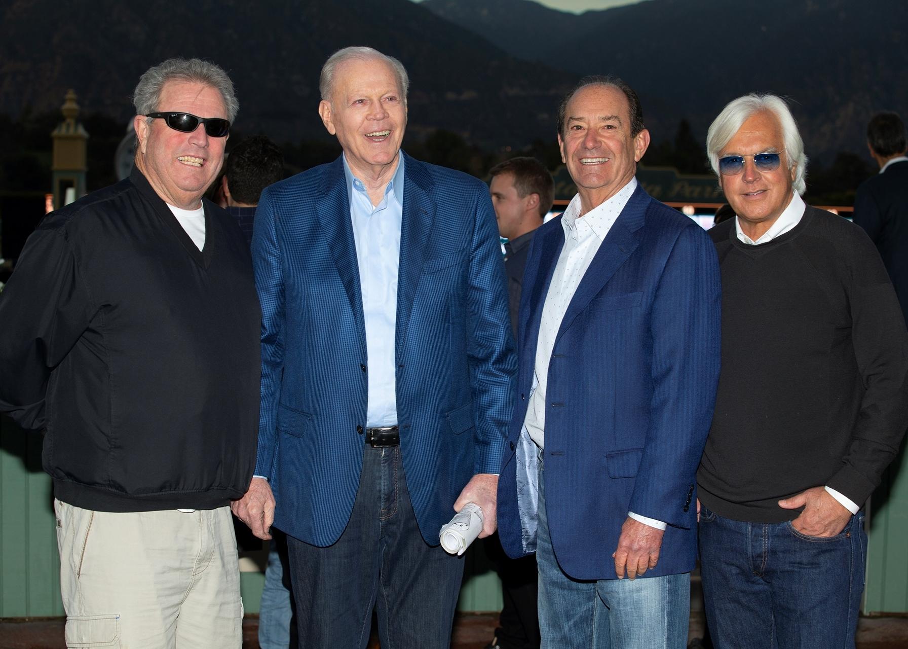 Mike Pegram, Karl Watson, Paul Weitman, Del Mar, Bob Baffert, America's Best Racing, horse racing, ABR Mike Pegram, Karl Watson, Paul Weitman, Del Mar, Bob Baffert, America's Best Racing, horse racing, ABR
