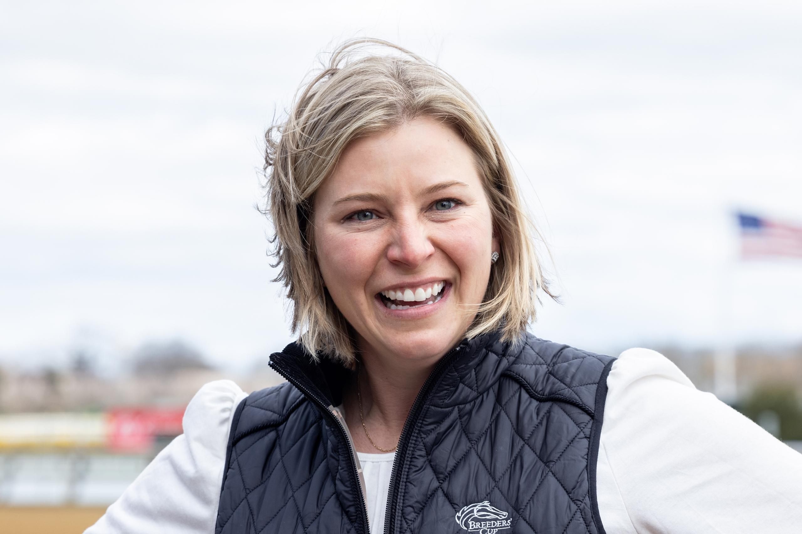 Brittany Russell, Women in Racing, 2023 Carter Handicap Presented by NYRA Bets, Doppelganger, Eclipse Sportswire Brittany Russell, Women in Racing, 2023 Carter Handicap Presented by NYRA Bets, Doppelganger, Eclipse Sportswire