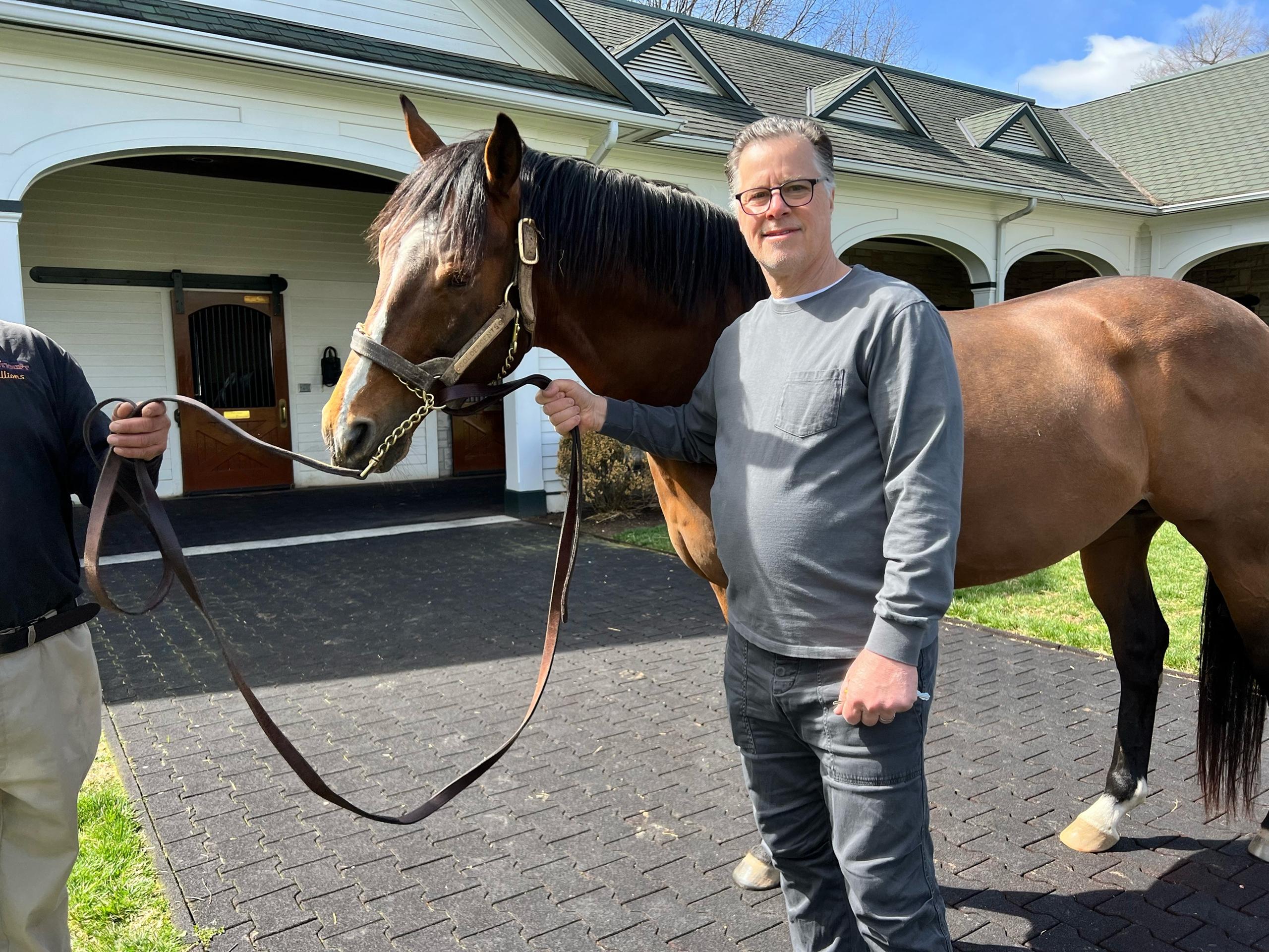Glenn Sorgenstein, Run Fast Racing, Vitruvian Man, Adam Kluger, Lil Wayne, Lil Yachty, and Rauw Alejandro, Belmont Stakes, Triple Crown, Saratoga Race Course, horse racing, America's Best Racing, ABR