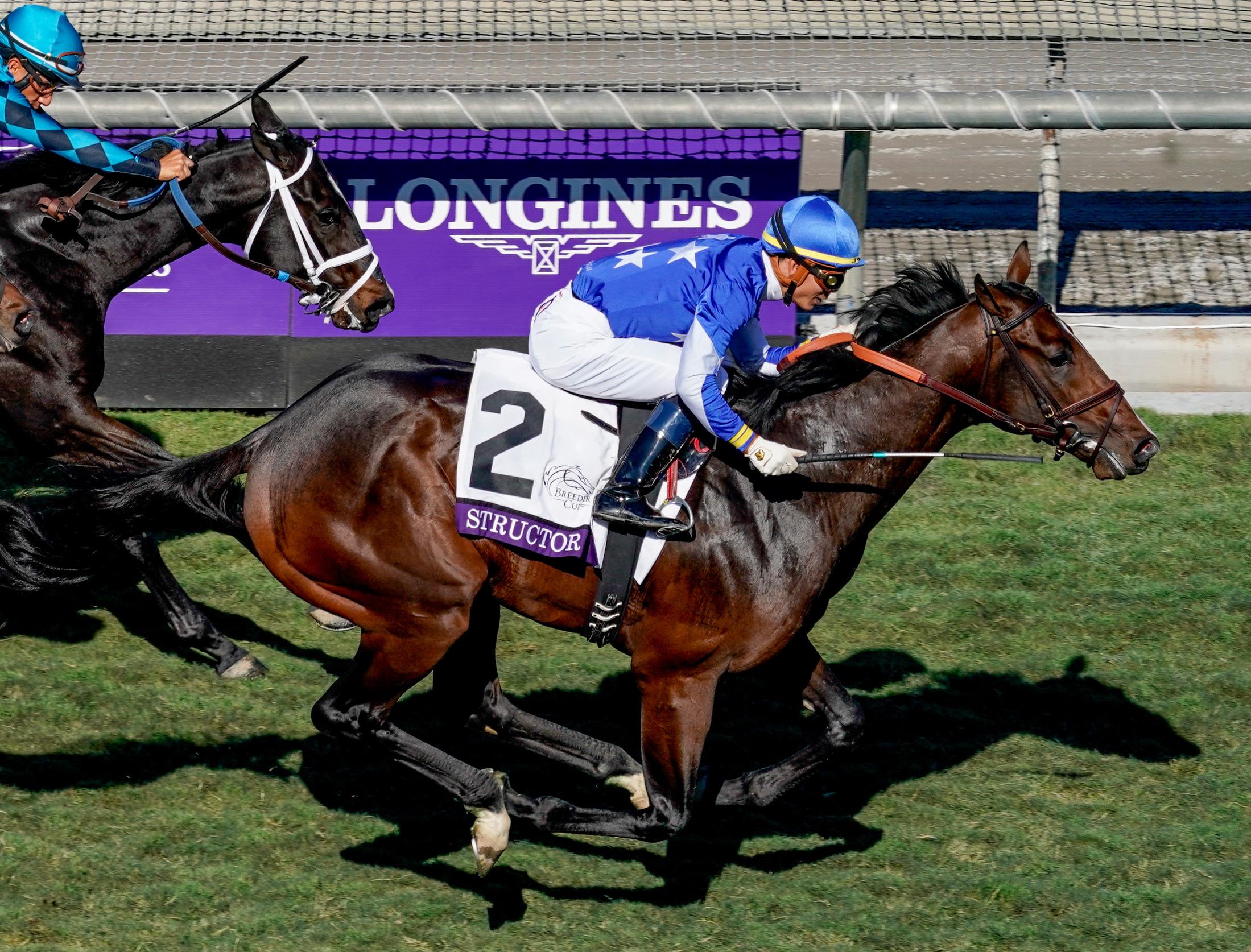 Structor wins the Juvenile Tuf.