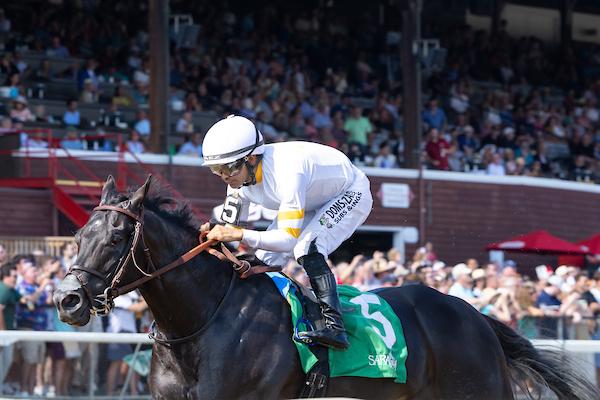 It's Our Time, Tom Amoss, Saratoga, Champagnes Stakes, Double Down Racing, Mitchum, Belmont at the Big A, America's Best Racing, horse racing, ABR