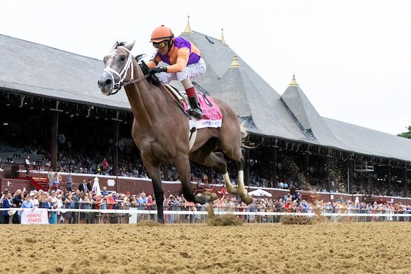 Ted Noffey, Hopeful Stakes, Spendthrift Farm, Saratoga Race Course, America's Best Racing, horse racing, ABR