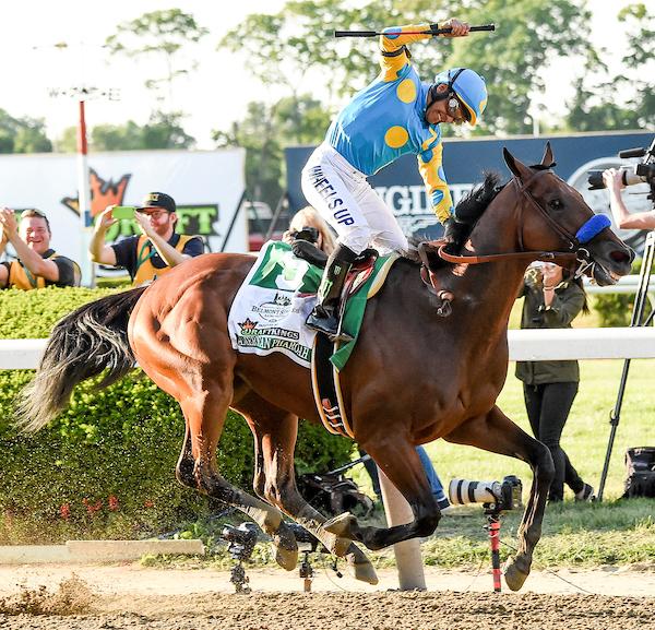Victor Espinoza, American Pharoah, 2015 Triple Crown, America's Best Racing, horse racing, ABR