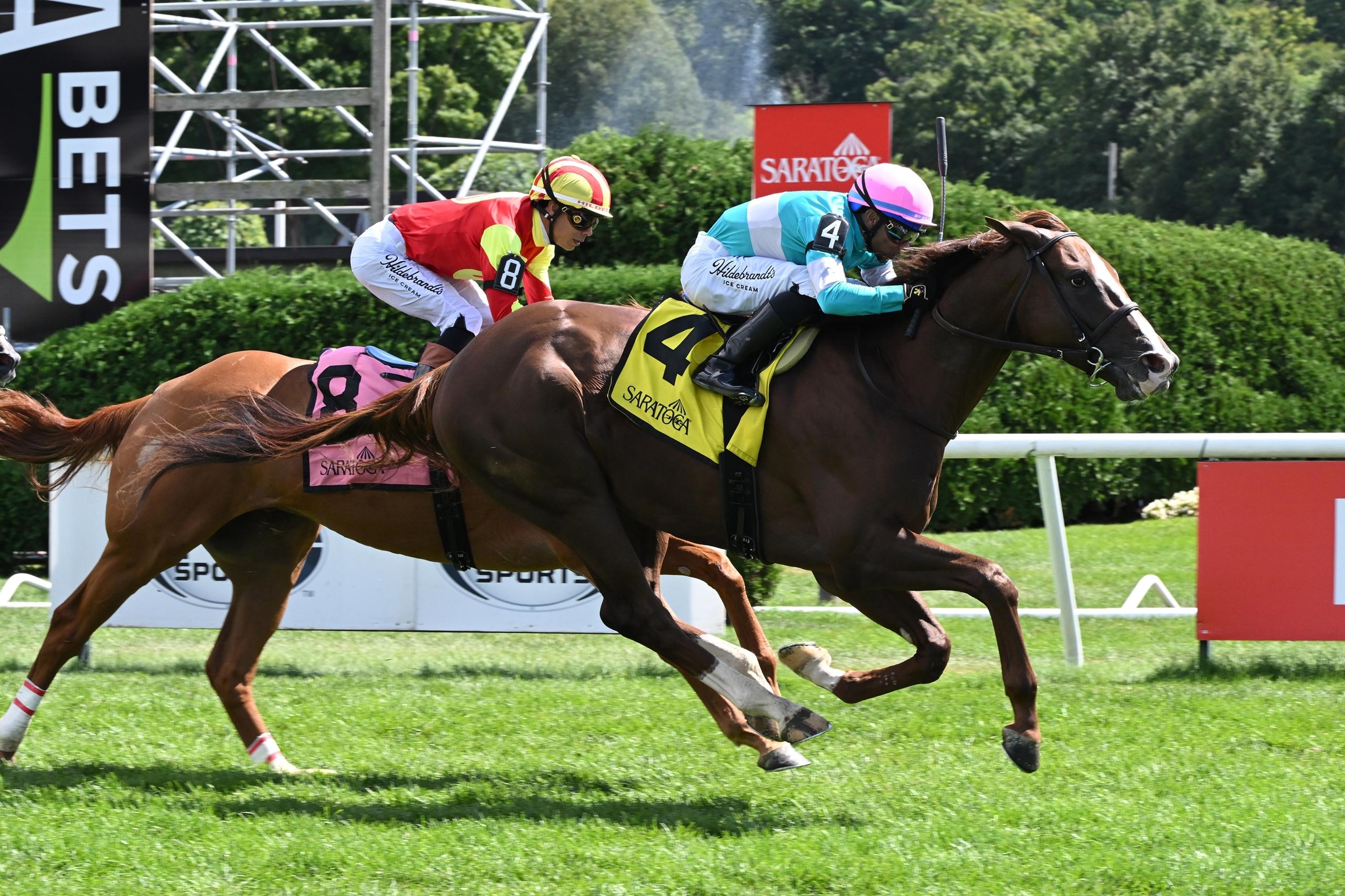 Caroline St. Beat, Kentucky Downs, Nashville Derby, Kentucky Turf Cup, Music City Stakes, horse racing, America's Best Racing, ABR