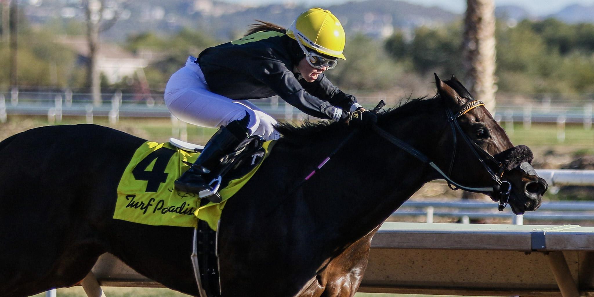 Talliyah Timentwa, Turf Paradise, Olivian, horse racing, America's Best Racing, ABR Talliyah Timentwa, Turf Paradise, Olivian, horse racing, America's Best Racing, ABR
