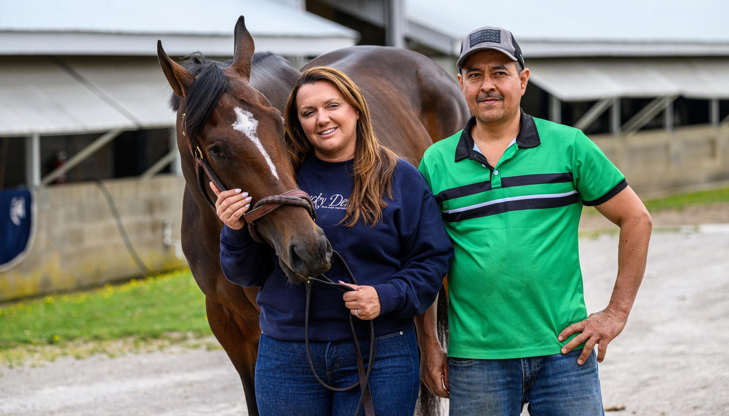 Golden Tempo, Cherie DeVaux, Jose Ortiz, Kentucky Derby, Churchill Downs, horse racing, America's Best Racing, ABR Golden Tempo, Cherie DeVaux, Jose Ortiz, Kentucky Derby, Churchill Downs, horse racing, America's Best Racing, ABR