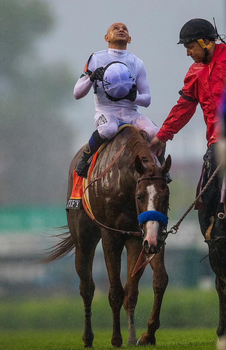Justify, Mike Smith, Triple Crown, Kentucky Derby, Churchill Downs, horse racing, America's Best Racing, ABR