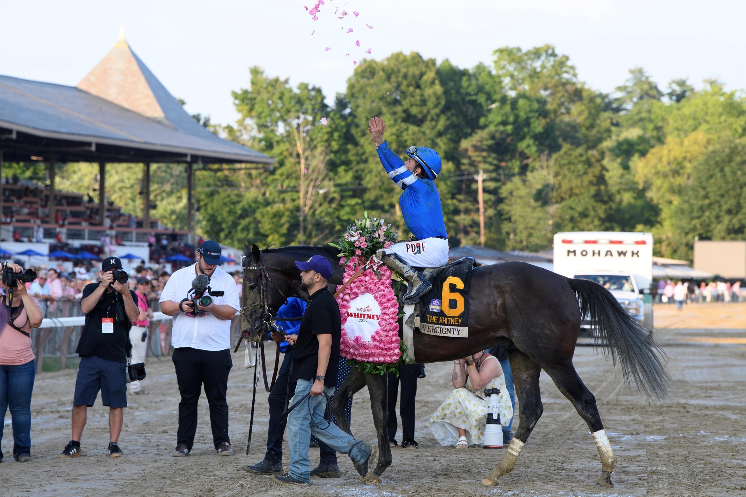 World's Best Racehorse Rankings, Sovereignty, Whitney Stakes, Saratoga Race Course, Breeders' Cup Classic, horse racing, America's Best Racing, ABR World's Best Racehorse Rankings, Sovereignty, Whitney Stakes, Saratoga Race Course, Breeders' Cup Classic, horse racing, America's Best Racing, ABR