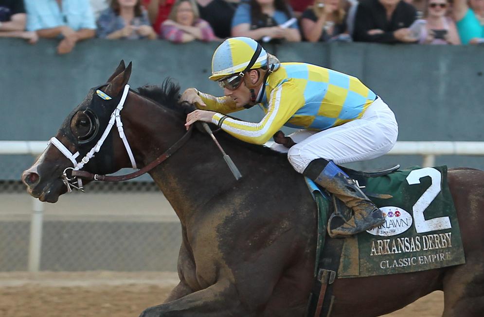 Classic Empire trains for Belmont; True Timber won't run