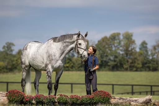 New Vocations Racehorse Adoption Program, Gray Magician, Lindsay Gilbert