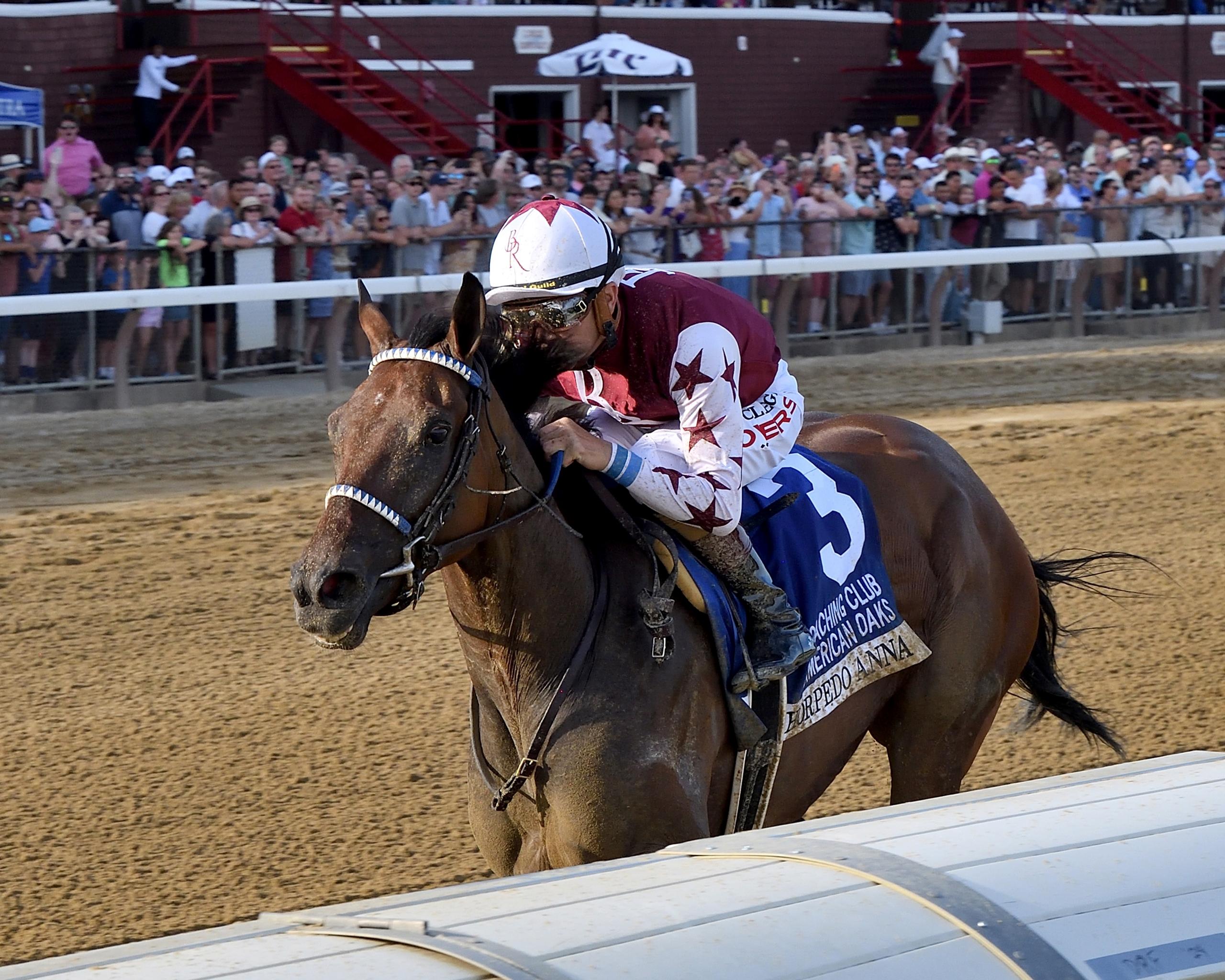 Thorpedo Anna, Coaching Club American Oaks, Longines Breeders' Cup Distaff, Del Mar, Chelsea Durand, NYRA