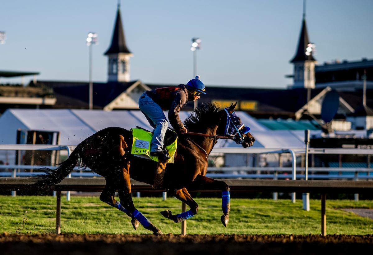 So Happy, Mark Glatt, Saints or Sinners, Mike Smith, Triple Crown, Kentucky Derby, Churchill Downs, horse racing, America's Best Racing, ABR