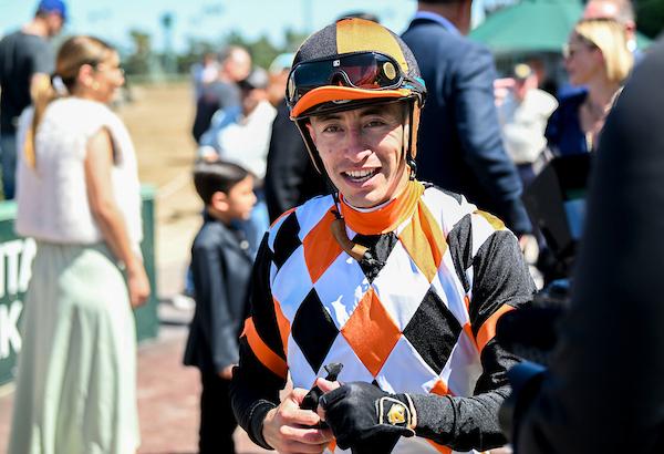 Juan Hernandez, Santa Anita Park, America's Best Racing, horse racing, ABR