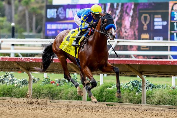 Hughes, Del Mar Futurity, Del Mar, horse racing, America's Best Racing, ABR