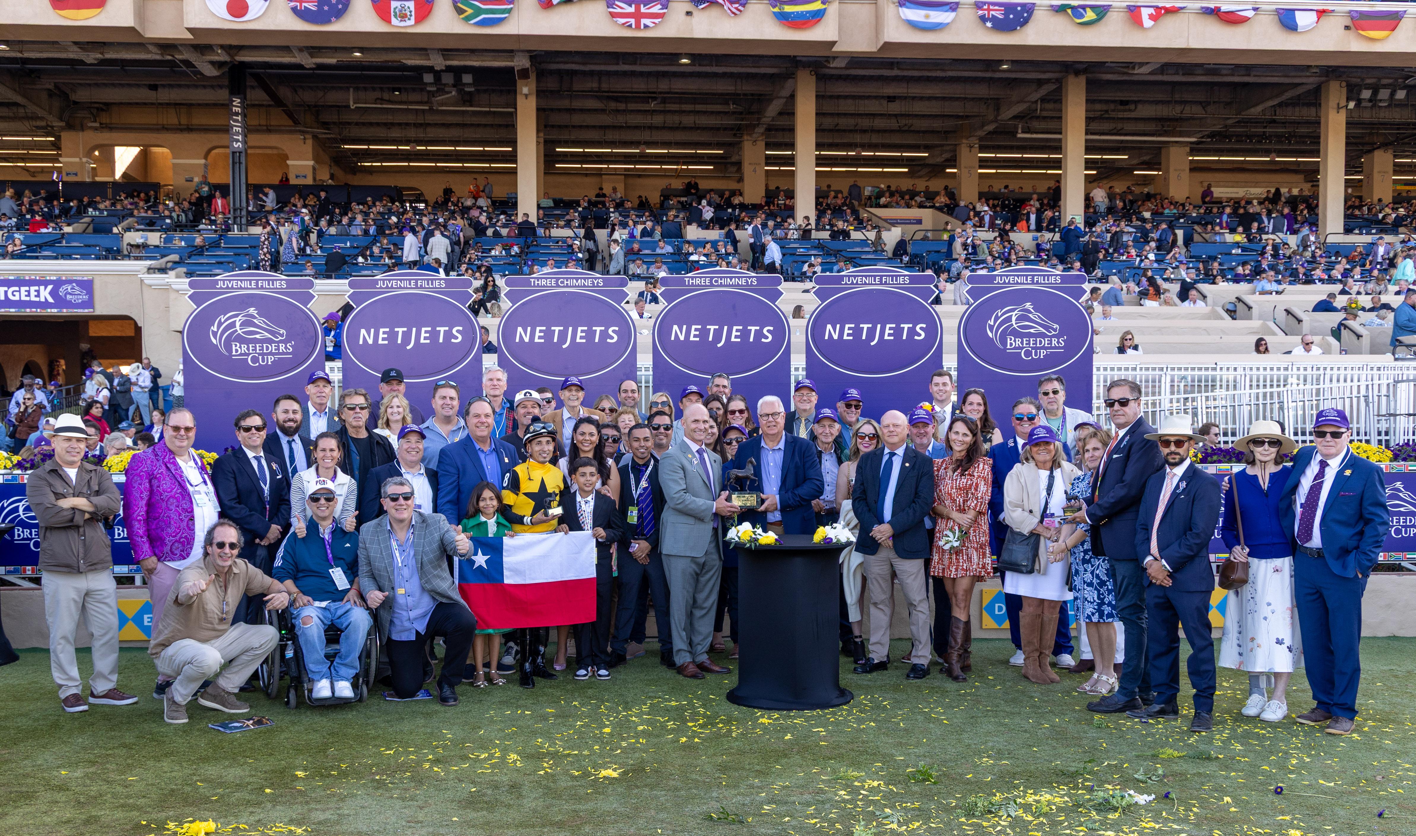 Debbie Self, Stooges Bar and Grill, Super Corredora, West Point Thoroughbreds, Breeders’ Cup Juvenile Fillies, Eclipse Awards, America's Best Racing, horse racing, ABR