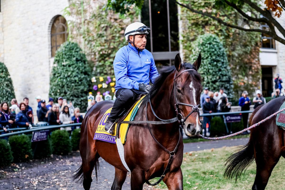 Sovereignty, Breeders' Cup Classic, Keeneland, horse racing, America's Best Racing, ABR