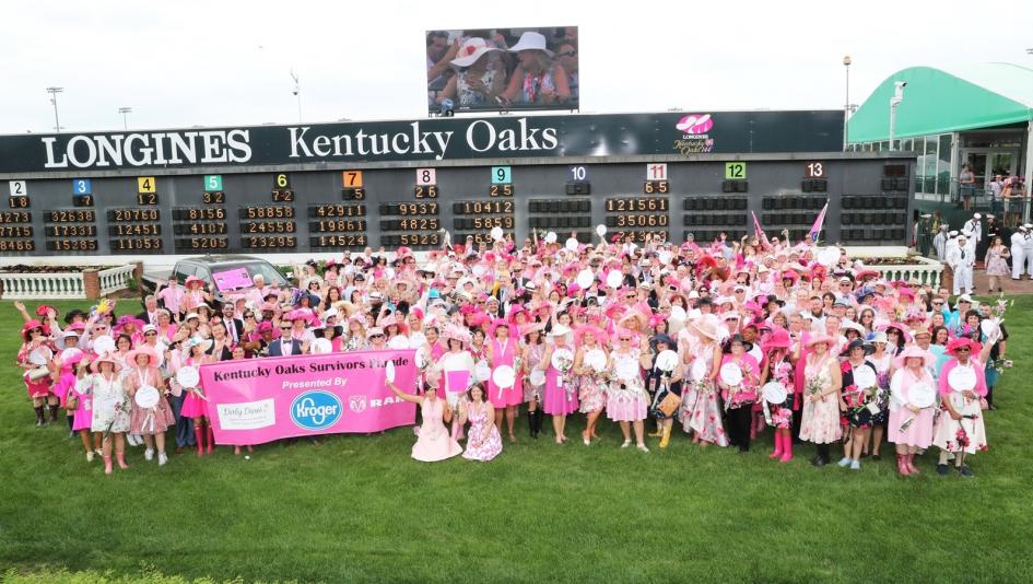 Survivors Parade, Kentucky Oaks, Churchill Downs, Coady Survivors Parade, Kentucky Oaks, Churchill Downs, Coady