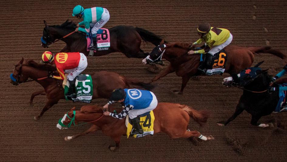 Santa Anita Handicap, Santa Anita Park, Big Cap, horse racing, Midnight Mammoth, Getaway Car, longshot, Just a Touch, Vodka Vodka, Skippylongstocking, scratch, British Isles, Westwood, John Shirreffs, Eurton, Baffert, jockey, trainer, ABR