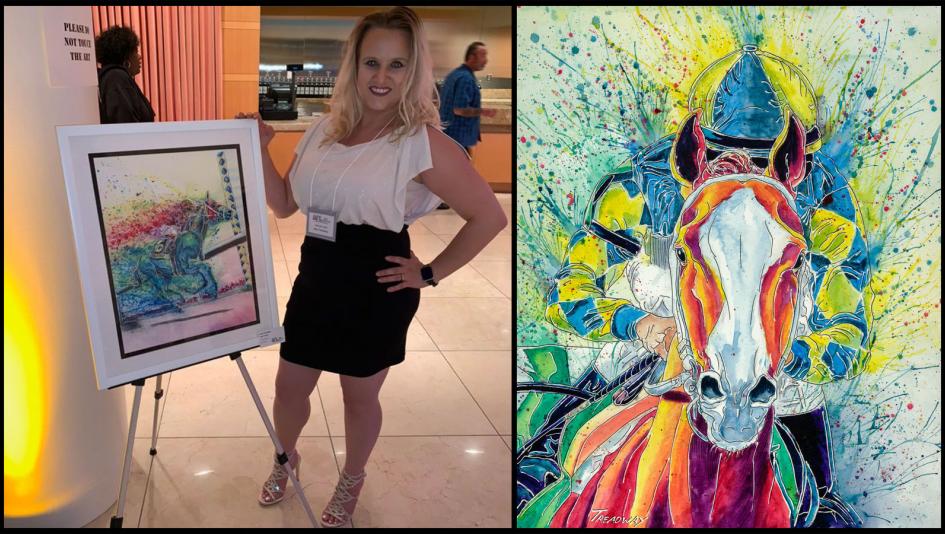 ‘Bright and Colorful’ Artist Amy Treadway Bringing Del Mar to Life