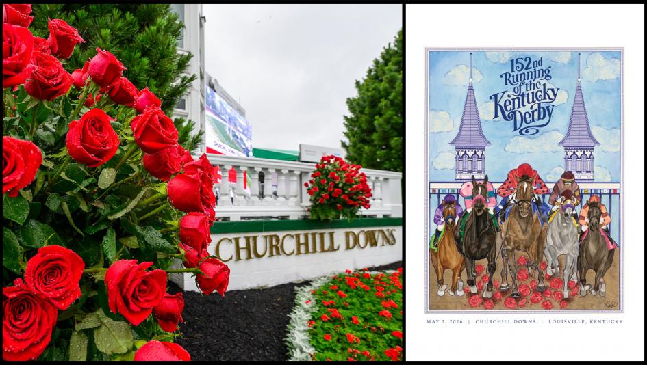 Kentucky Derby, Mint Julep Glass, Art of the Kentucky Derby, Grayson Reynolds, America's Best Racing, horse racing, ABR