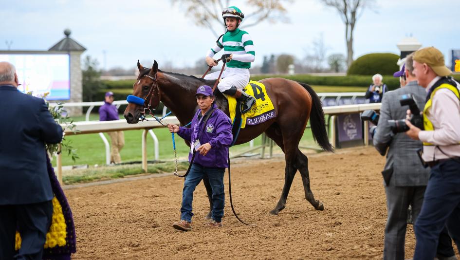 Flightline, Breeders' Cup Classic, Keeneland, horse racing, America's Best Racing, ABR