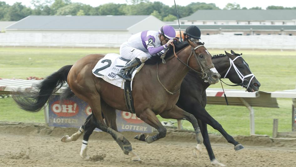 Irap Edges Girvin in Fantastic Ohio Derby Finish