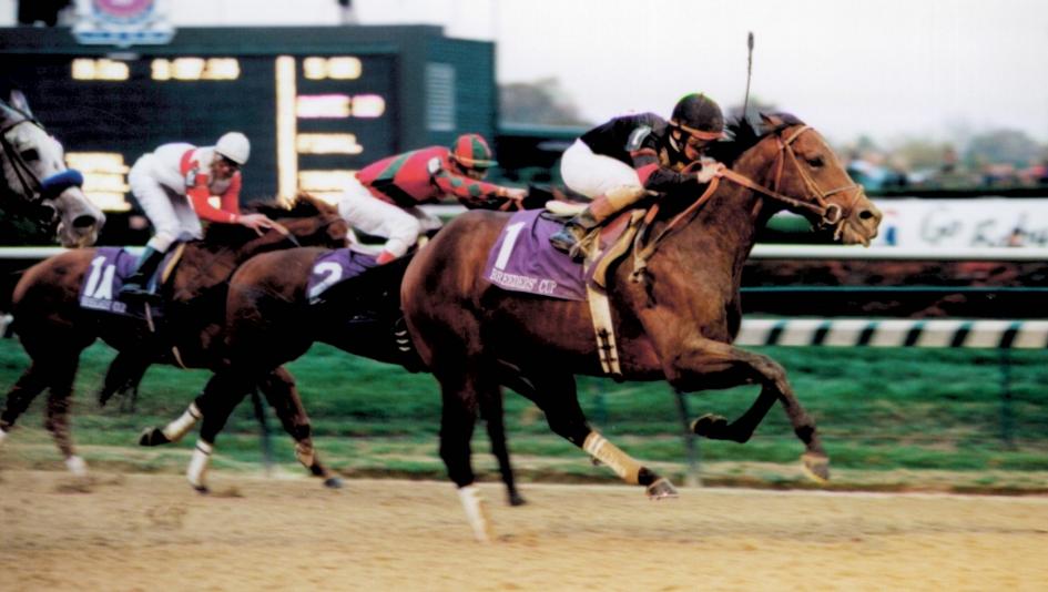 Awesome Again, 1998 Breeders' Cup Classic, Pat Day, Churchill Downs, Frank Stronach, America's Best Racing, horse racing, ABR