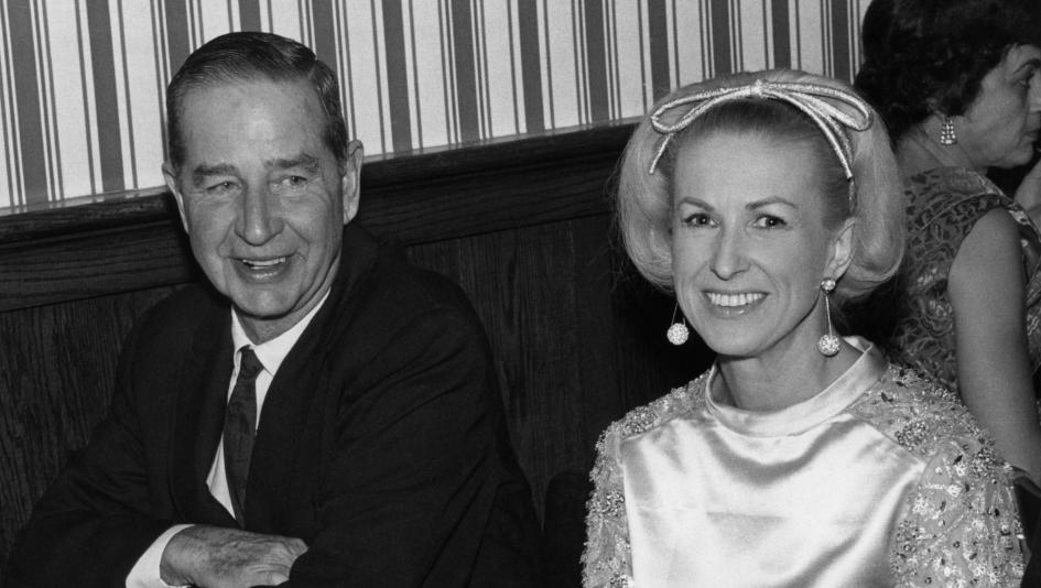 C.V. Whitney, pictured with wife Marylou, was a major contributor to Thoroughbred racing as an owner, breeder, and friend of the sport.