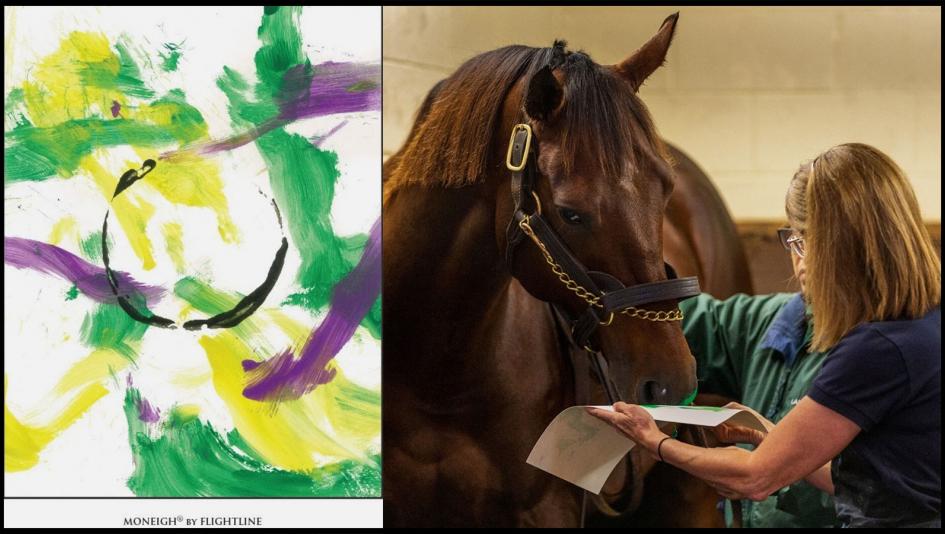 Flightline, Holiday Moneigh Charity Auction, After the Finish Line, ReRun Thoroughbred Adoption, America's Best Racing, horse racing, ABR