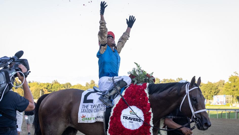 Manny Franco, Travers Stakes, Leading Change, Saratoga Race Course, horse racing, America's Best Racing, ABR